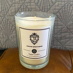 Jonas brothers sugar cookie candle